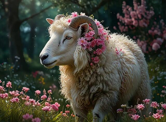   Chinese Zodiac Sheep